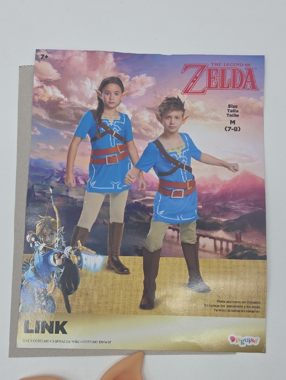 Kids Link From Zelda Costume - Picture 9 of 16